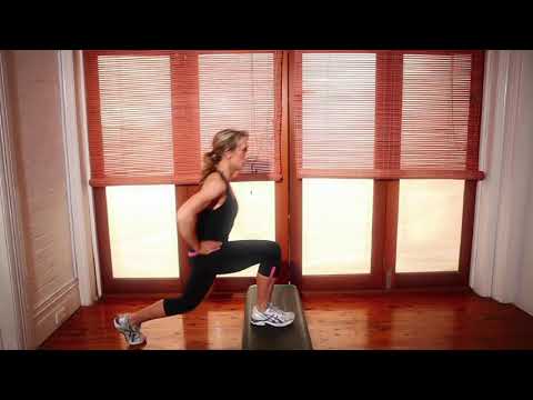 Lunges (back off step)